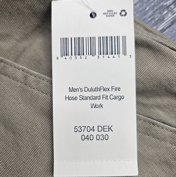 Duluth Flex Fire Hose Pants NEW 40x30 Standard Fit Cargo Work - Picture 4 of 8